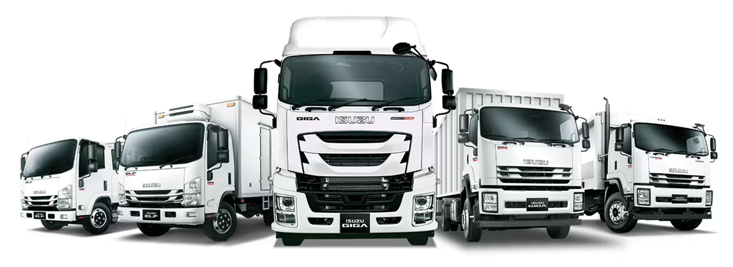 Lini kendaraan Isuzu