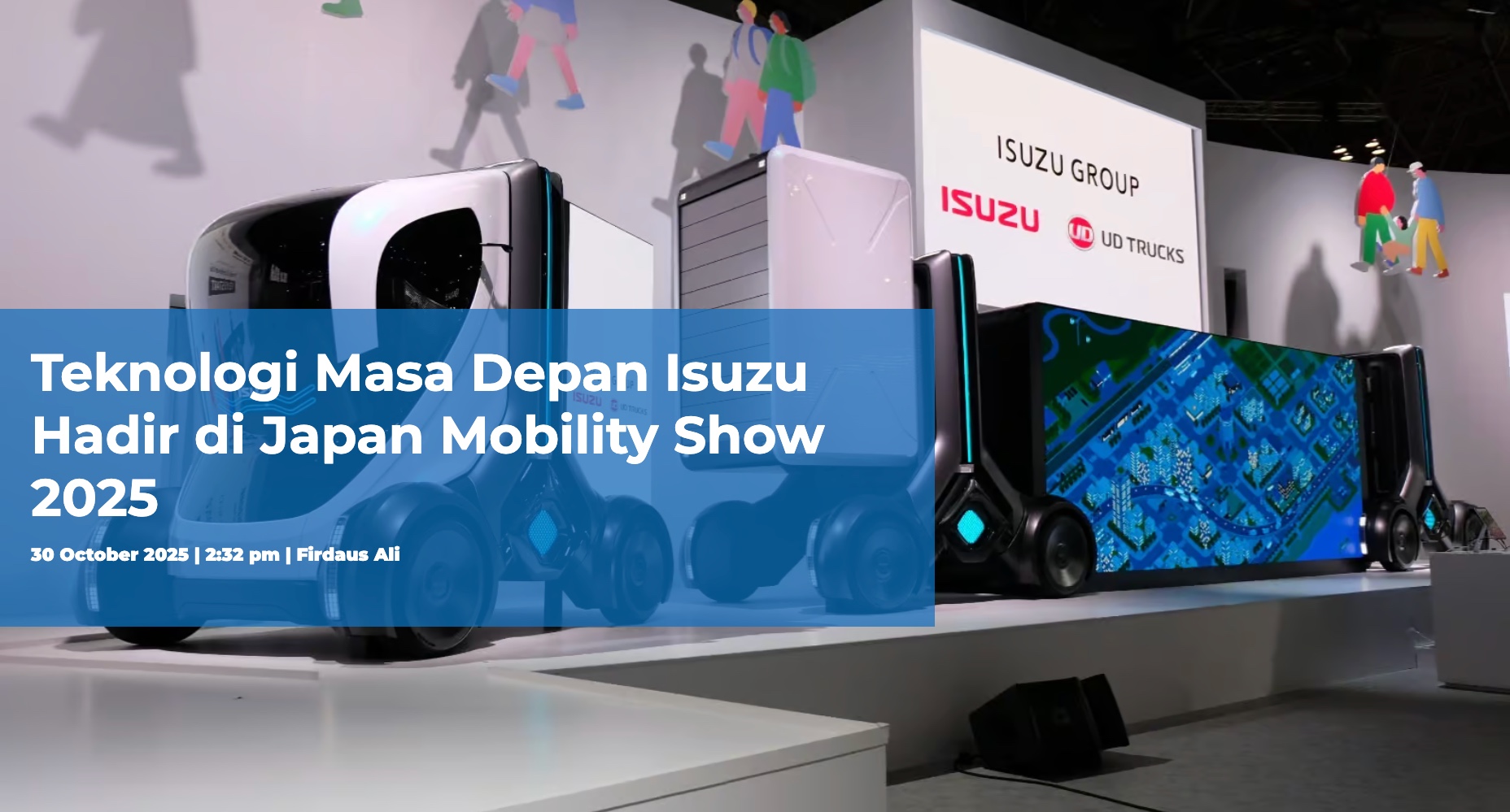 Teknologi Masa Depan Isuzu Hadir di Japan Mobility Show 2025